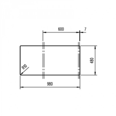 Teka STONE 60 B-TG 1 1/2B 1D AUTO, Tegranit+ Einbausple 60 cm, Kohlenstoff, 115360008