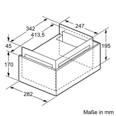 Neff Z51FXD2N1, Long Life Umluftset extern