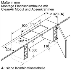 Neff Z51ITD1X1, Long Life Umluftset extern