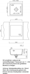 Systemceram KeraDomo MERA 42 U, Farbe Polar (matt), mit 5 Jahren Garantie