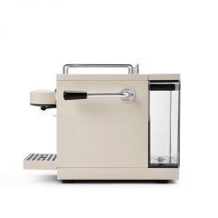 Sjstrand M1BEEUA, The Original, Professionelle Kaffeekapselmaschine, Beige