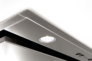 NOVY Pure'line Compact 6810 Deckenhaube, Edelstahl, 90 cm, mit 5 Jahren Garantie