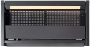 NOVY Fusion Pro Schrankhaube 8710, anthrazit, Schwenkbarer Schirm mit Glas, mit 5 Jahren Garantie