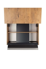 NOVY Fusion Pro Schrankhaube 8710, anthrazit, Schwenkbarer Schirm mit Glas, mit 5 Jahren Garantie