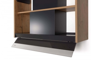 NOVY Fusion Pro Schrankhaube 8740, anthrazit, Schwenkbarer Schirm mit Glas, 90 cm, mit 5 Jahren Garantie