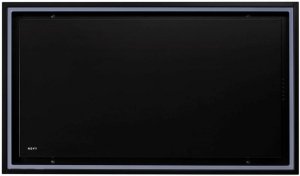 NOVY Pureline Pro Compact 6912 Deckenhaube, 90 cm, schwarz, mit 5 Jahren Garantie