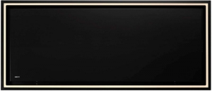 NOVY Pureline Pro Compact 6922 Deckenhaube, 120 cm, schwarz, mit 5 Jahren Garantie