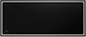 NOVY Pureline Pro Compact 6922 Deckenhaube, 120 cm, schwarz, mit 5 Jahren Garantie