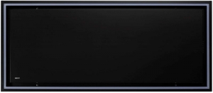 NOVY Pureline Pro Compact 6922 Deckenhaube, 120 cm, schwarz, mit 5 Jahren Garantie