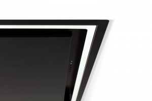 NOVY Pureline Pro Compact 6922 Deckenhaube, 120 cm, schwarz, mit 5 Jahren Garantie