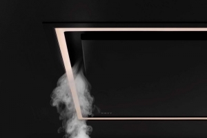 NOVY Pureline Pro 6942 Deckenhaube, 120 cm, schwarz, mit 5 Jahren Garantie