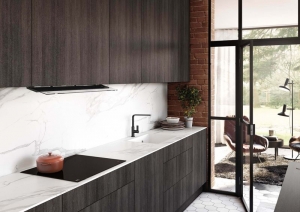 NOVY Fusion Pro Schrankhaube 8711, 60 cm, weiss, Schwenkbarer Schirm mit Glas, mit 5 Jahren Garantie