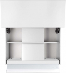 NOVY Fusion Pro Schrankhaube 8741, 90 cm, weiss, Schwenkbarer Schirm mit Glas, mit 5 Jahren Garantie