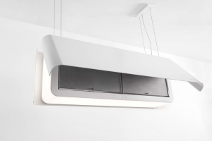 NOVY Mood 7550 Inselhaube, weiss, 108 cm, mit 5 Jahren Garantie