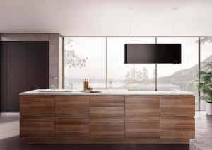 NOVY Mood 7552 Inselhaube, schwarz, 108 cm, mit 5 Jahren Garantie