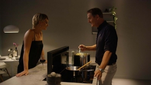 NOVY Panorama Pro 1821 Muldenl�fter mit Induktionskochfeld, schwarz, 88 cm, mit 5 Jahren Garantie