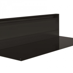 NOVY Panorama Pro 42110 Muldenl�fter mit Induktionskochfeld, schwarz, 120 cm, mit 5 Jahren Garantie