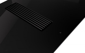 NOVY Easy Pro 1851 Muldenl�fter mit Induktionskochfeld, schwarz, 80 cm, mit 5 Jahren Garantie