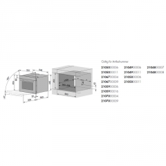 V-ZUG Combair V2000 45, Backofen schwarz, 2104800007, 10 JAHRE GARANTIE!