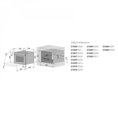 V-ZUG Combair V6000 45P, Pyrolyse, 2107000004, 10 JAHRE GARANTIE!