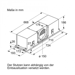 Neff CleanAir Umluftmodul, Z52JXC1N1