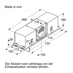 Neff CleanAir Umluftmodul, Z52JXC1W1