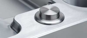 Einzelst�ck Franke Hydros HDX 254 Einbausp�le - SlimTop, Druckknopfventil, 127.0378.733, 10036