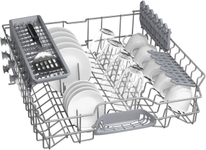 Constructa CG5IS03ITE, Geschirrspler teilintegrierbar, 60 cm, Gebrsteter Stahl, EEK: E, mit 5 Jahren Garantie!