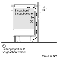 Constructa CM424055, Induktionskochfeld, herdgesteuert, 60 cm, Schwarz, mit Rahmen aufliegend, mit 5 Jahren Garantie!