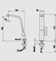 Teka ICC 915, Hochdruck, messing, 116030006