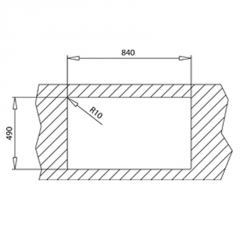 Teka DIAMOND RS15 1B 1D 86 AUTO, Edelstahl-Einbausple 60 cm, 115100011