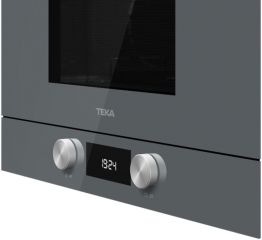 Teka ML 8220 BIS L ST, Einbau-Mikrowelle mit Grill, Stone Grey Glass, 112030002, mit 5 Jahren Garantie!