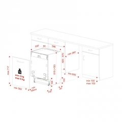 Teka DFI 46700, Geschirrspler vollintegriert, 60 cm, 114270009, mit 5 Jahren Garantie!