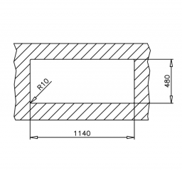 Teka UNIVERSE 80 T-XP 2B 1D, Edelstahl-Einbausple 80 cm, 115170001