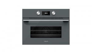 Teka HLC 8440 C ST, Einbau-Kompakt-Backofen mit Mikrowelle, Stone Grey Glass, 111160006, mit 5 Jahren Garantie!