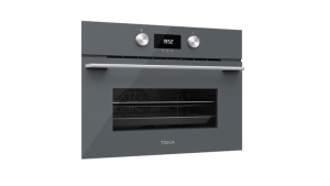 Teka HLC 8440 C ST, Einbau-Kompakt-Backofen mit Mikrowelle, Stone Grey Glass, 111160006, mit 5 Jahren Garantie!