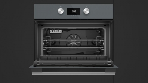 Teka HLC 8440 C ST, Einbau-Kompakt-Backofen mit Mikrowelle, Stone Grey Glass, 111160006, mit 5 Jahren Garantie!