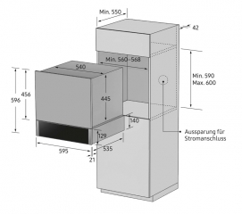 Samsung NL20T8100WK/UR Einbau-Wrmeschublade, schwarz glnzend, mit 5 Jahren Garantie!