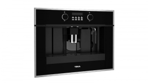 Teka CLC 855 GM, Einbau-Kaffeemaschine, schwarz mit Edelstahlrahmen, 41598030, mit 5 Jahren Garantie!