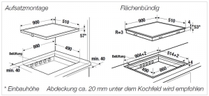 Kppersbusch KI 9870.0 SR, Vollflchen-Induktion 90 cm, rahmenlos, mit 5 Jahren Garantie!