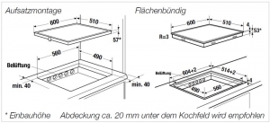 Kppersbusch KI 6870.0 SR, Vollflchen-Induktion 60 cm, rahmenlos, mit 5 Jahren Garantie!