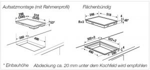 Kppersbusch VKI 3850.0 SR, Induktion-Kochfeld 30 cm, rahmenlos, mit 5 Jahren Garantie!