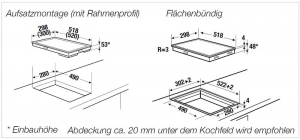 Kppersbusch VKI 3550.0 SR, Induktion-Kochfeld 30 cm, rahmenlos, mit 5 Jahren Garantie!