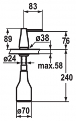 KWC Eve, Splmittelspender weiss matt, 5022122