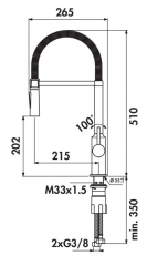 Ideal Standard Ceralook 4, Einhebelmischer chrom, Hochdruck, 5024122