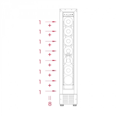 Teka RVU 10008 GBK, Unterbau-Weinkhlschrank, 15 cm, 113610003, mit 5 Jahren Garantie!