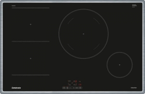 Constructa CA428255, Induktionskochfeld, 80 cm, Schwarz, Rahmen aufliegend, mit 5 Jahren Garantie!