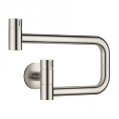 Dornbracht Tara Ultra POT FILLER Kaltwasserventil, Hochdruck, Platin gebrstet, 30805875-06