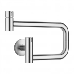 Dornbracht Tara Ultra POT FILLER Kaltwasserventil, Hochdruck, Chrom gebrstet, 30805875-93