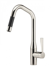 Dornbracht Sync Pull-Down Einhebelmischer mit Brausefunktion, Hochdruck, Platin, 33875895-08